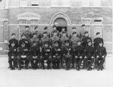Cpls Mess Le marchant Barracks 1955 - Click to enlarge