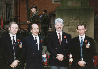 Farmers Boys at War Memorial Ilkeston, Derbyshire