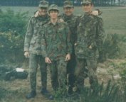 B Coy HQ - Salisbury Plain 1976 - Click to enlarge