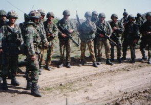 The Platoon Bish centre Yakama Training area USA